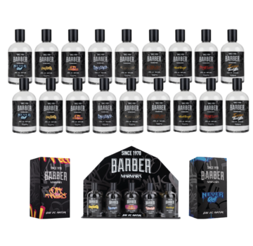 MARMARA BARBER Eau de Parfum 100ml - 18 Stuks Assorti + Free Display