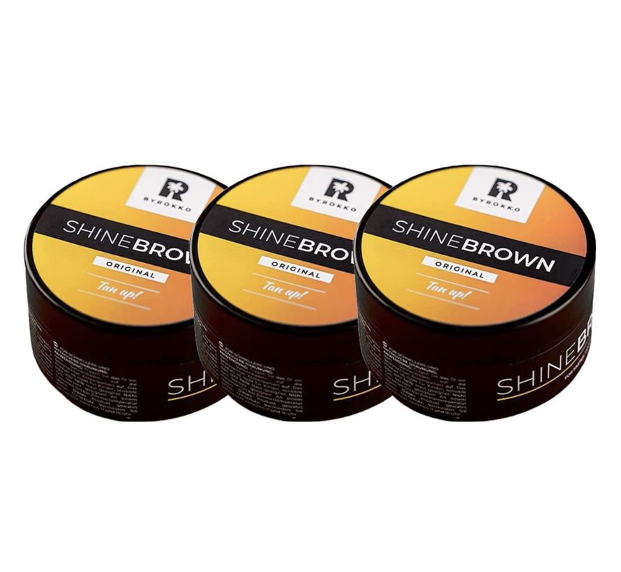 Shine Brown 190ml  3-Pack!