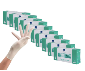 Abena Handschoenen Vinyl Maat S Poedervrij - 10 Pack
