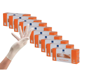 Abena Handschoenen Vinyl Maat M Poedervrij - 10 Pack