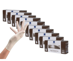 Abena Handschoenen Vinyl Maat XL Poedervrij -10 Pack