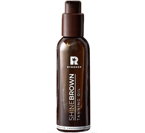 BYROKKO Shine Brown Tanning Oil Chocolate 145ml