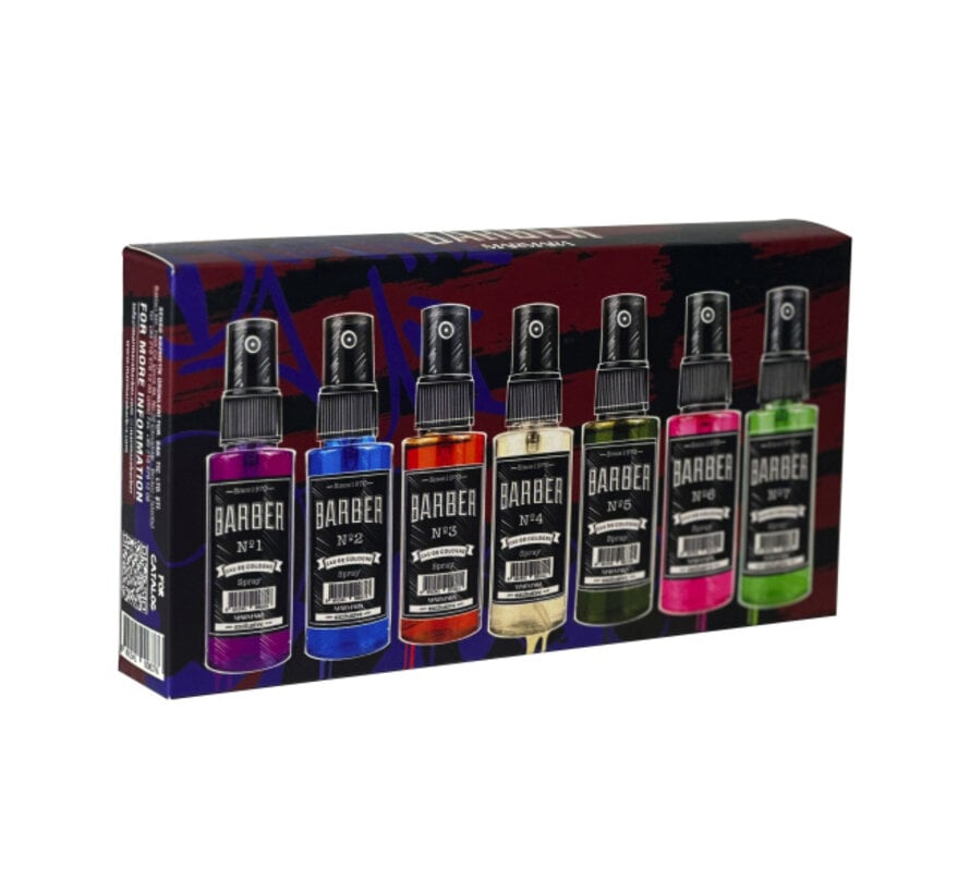 Geschenkset Eau de Cologne Spray CLASSIC -  7x50ml