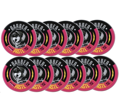 MARMARA BARBER Hair Styling Wax Paste - Haarpasta 100ml - 12 STUKS