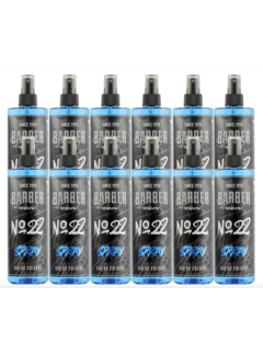 MARMARA BARBER GRAFFITI Series Spray Cologne 400ml no 22  - 12 STUKS