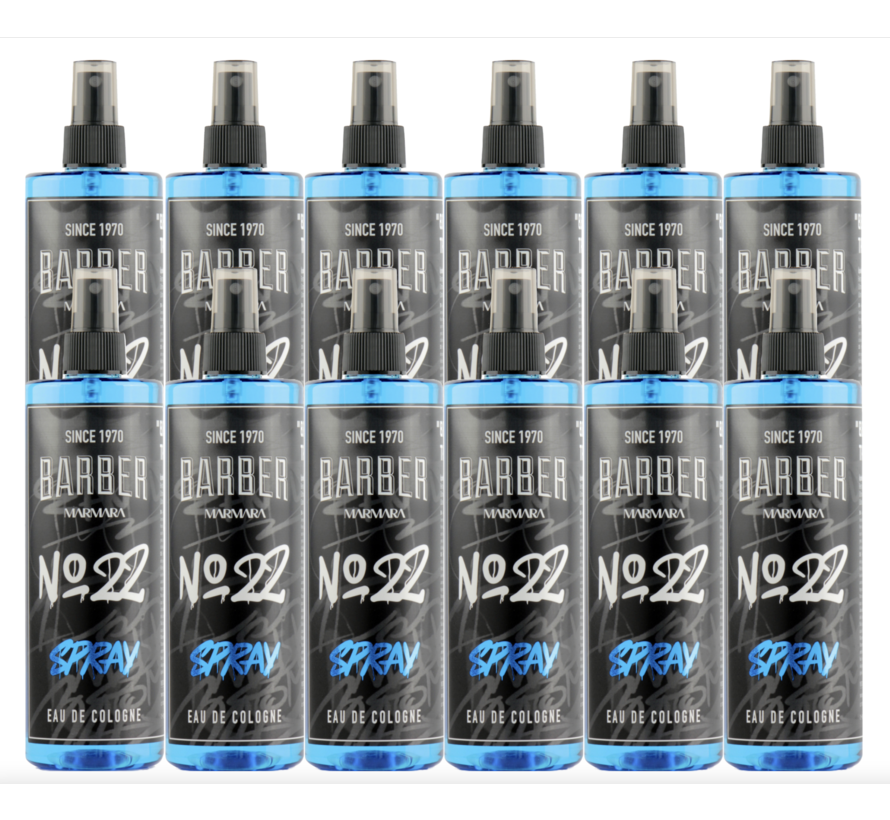 GRAFFITI Series Spray Cologne 400ml no 22  - 12 STUKS