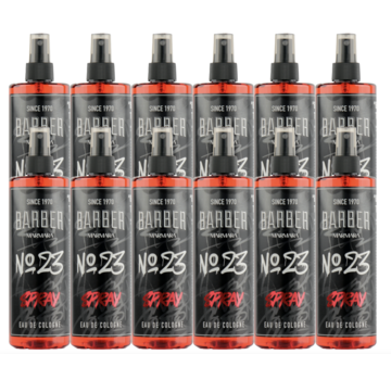 MARMARA BARBER GRAFFITI Series Spray Cologne 400ml no 23  - 12 STUKS