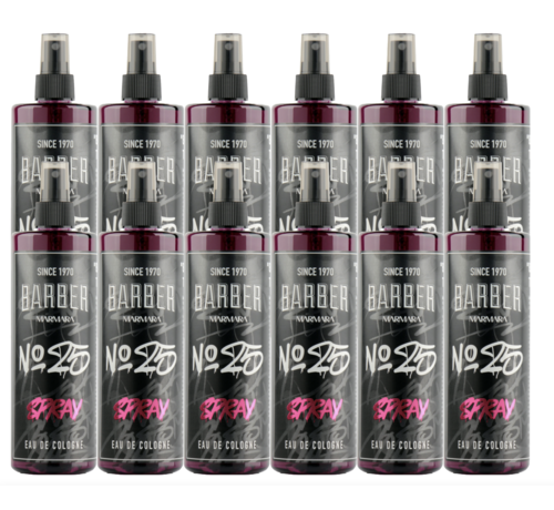 MARMARA BARBER GRAFFITI Series Spray Cologne 400ml no 25  - 12 STUKS