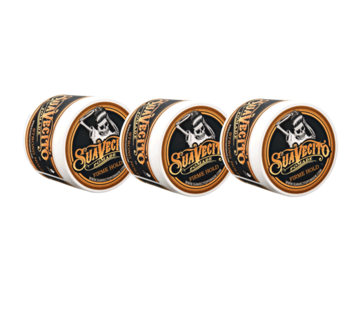 Suavecito Firme Hold Pomade 113gr  3-Pack