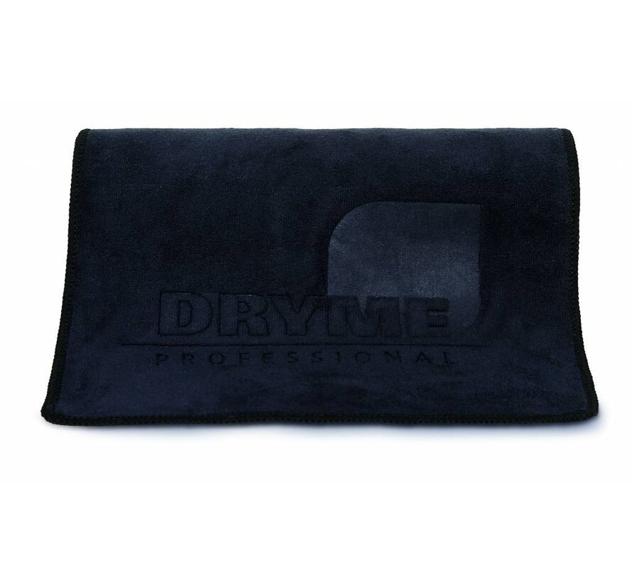 Dry ME Microfiber Handdoek Zwart 53x85 cm - 6 Stuk