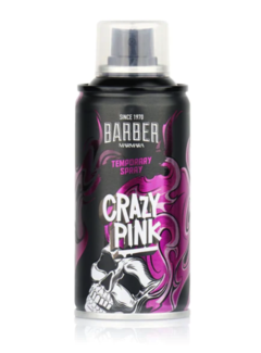 MARMARA BARBER Tijdelijke Kleur Spray Crazy Pink 150ml