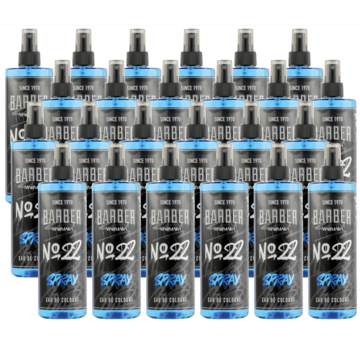 MARMARA BARBER GRAFFITI Series Spray Cologne 400ml no 22  - 24 STUKS