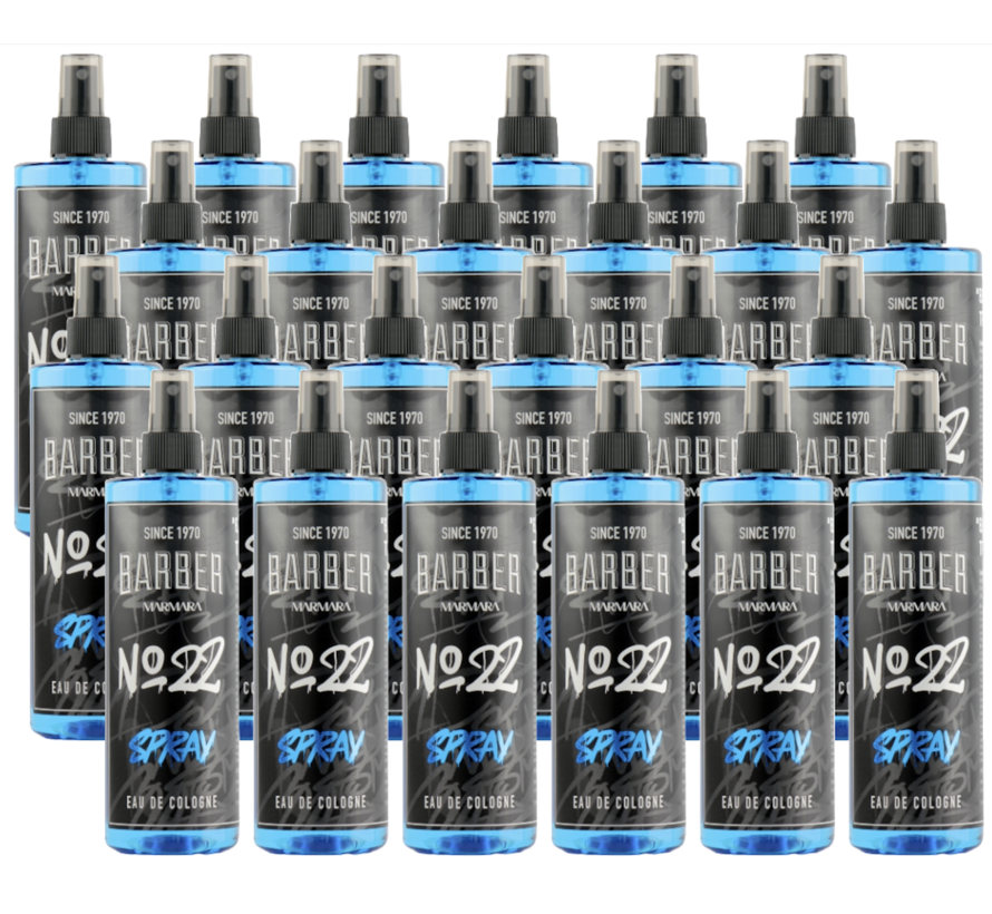 GRAFFITI Series Spray Cologne 400ml no 22  - 24 STUKS