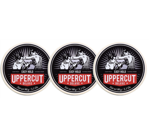 UPPERCUT DELUXE Easy Hold Pomade 90g - 3 STUKS