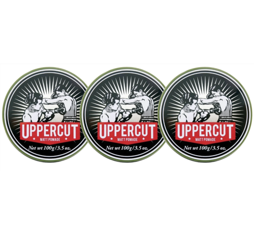 UPPERCUT DELUXE Matte Pomade 100g - 3 STUKS