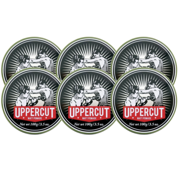 UPPERCUT DELUXE Matte Pomade 100g - 6 STUKS