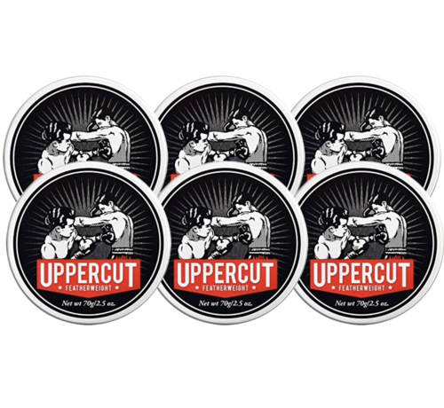 UPPERCUT DELUXE Featherweight Pomade 70g - 6 STUKS