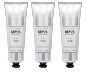 DEPOT NO.316 Styling Cream 125ml - 3 STUKS