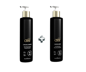 Créé Professional Charcoal Shampoo + Masker 250ml SET