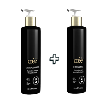 Créé Professional Charcoal Shampoo + Masker 250ml SET