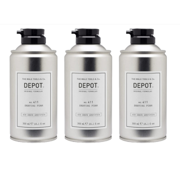 DEPOT N0.411 Shaving Foam 300ml - 3 STUKS