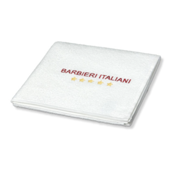 Barbieri Italiani Barbieri Italiani Barbier Handdoek Wit