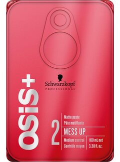 Schwarzkopf Osis Mess Up Matt Gum 100 ml  - OUDE VERPAKKING