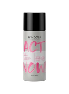 Indola Professional ACT NOW! Color Shampoo 50ml - 6 STUKS - ACTIE!