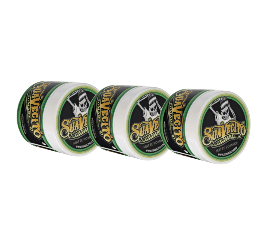 Matte Pomade 113gr - 3 Pack