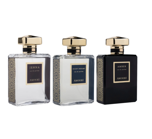 AMOERI Luxury Eau de Parfum 100ml 3 PACK