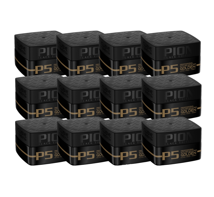 P5 Golden Wax 150ml  - 12 Stuks