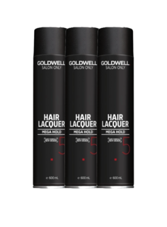 Goldwell Salon Only Hairspray 600ml - 3 Stuks