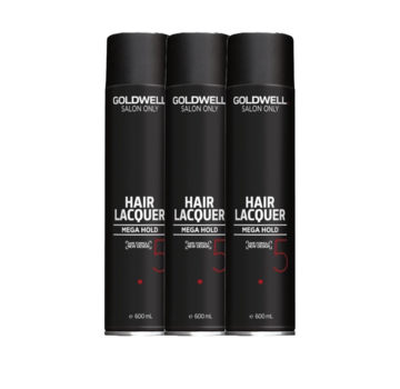Goldwell Salon Only Hairspray 600ml - 3 Stuks