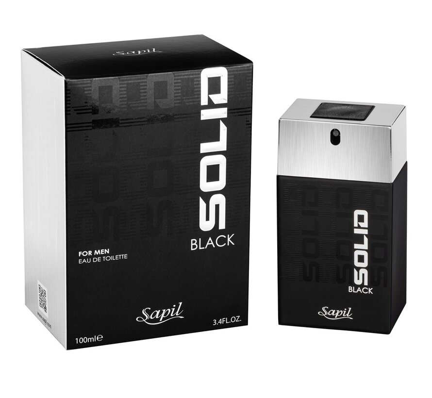 SOLID BLACK - FOR MEN 100ml