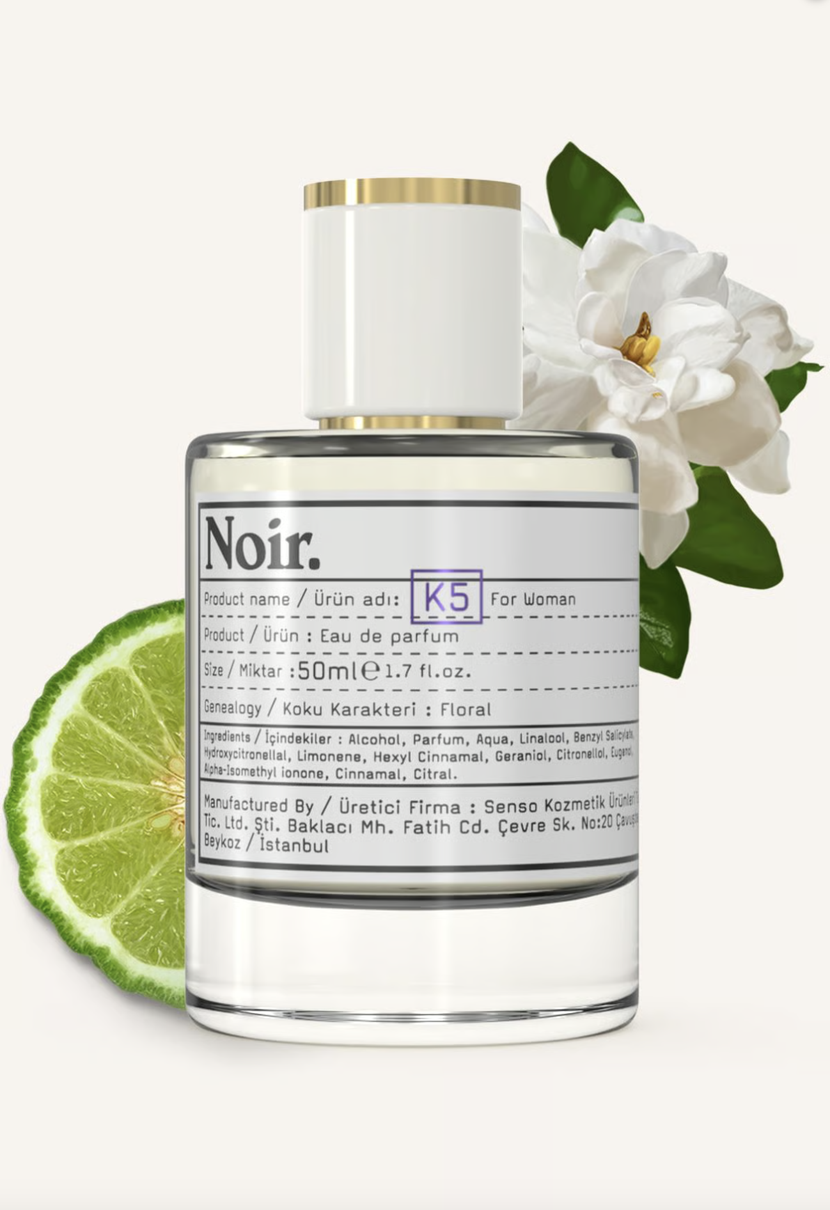 NOIR PARFUME 50ml FOR WOMEN - K5 BOXED nu bestellen?