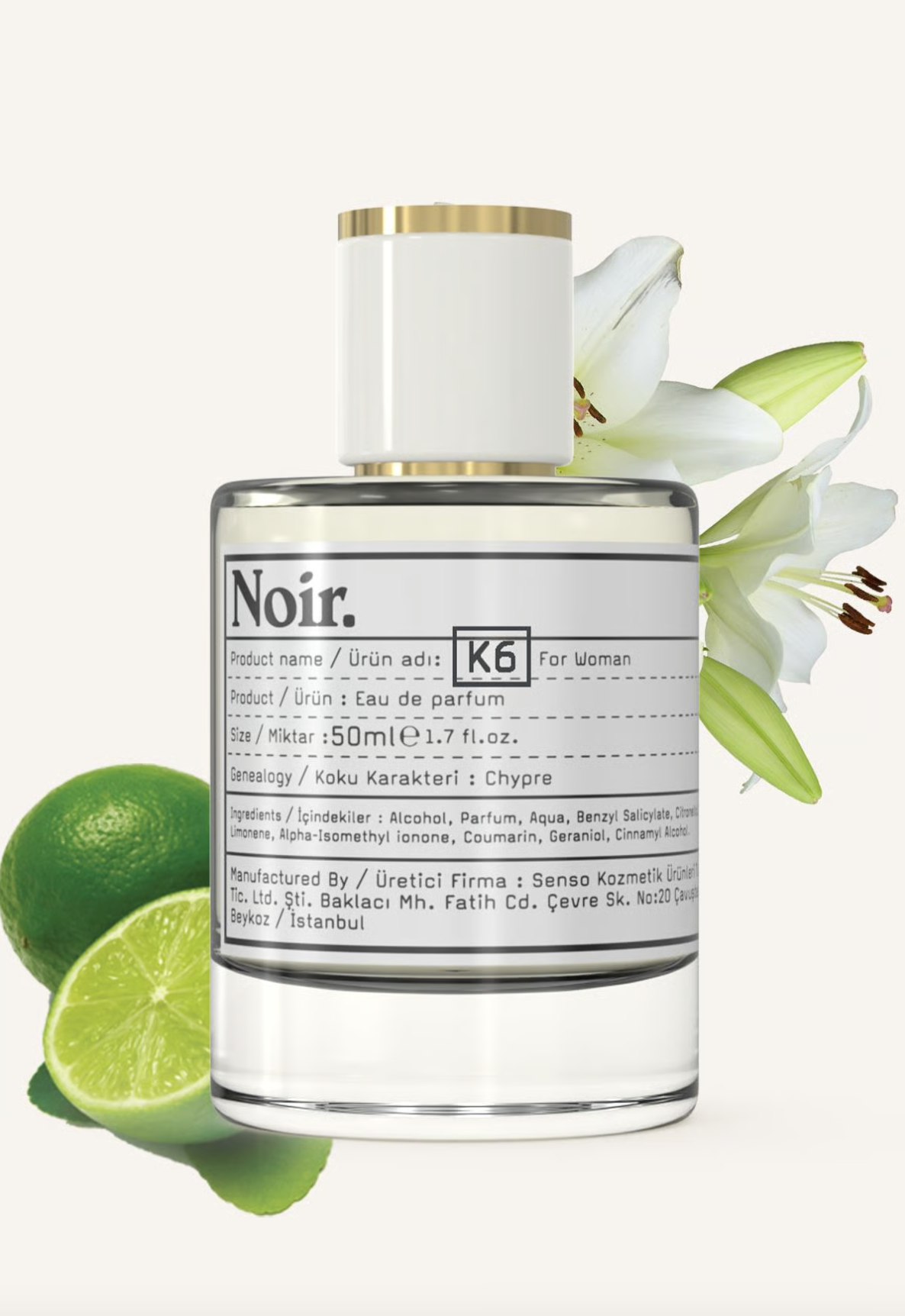 NOIR PARFUME 50ml FOR WOMEN - K6 BOXED nu bestellen?