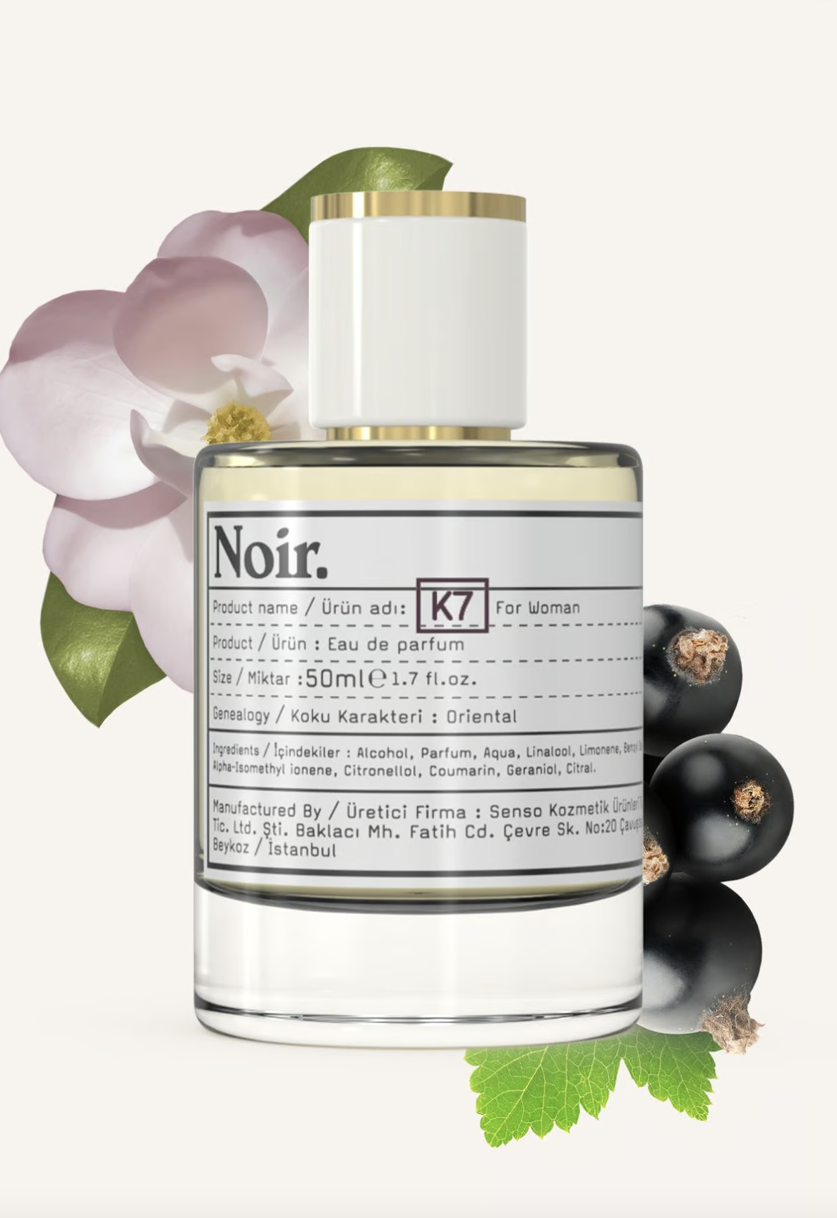 NOIR PARFUME 50ml FOR WOMEN - K7 BOXED nu bestellen?