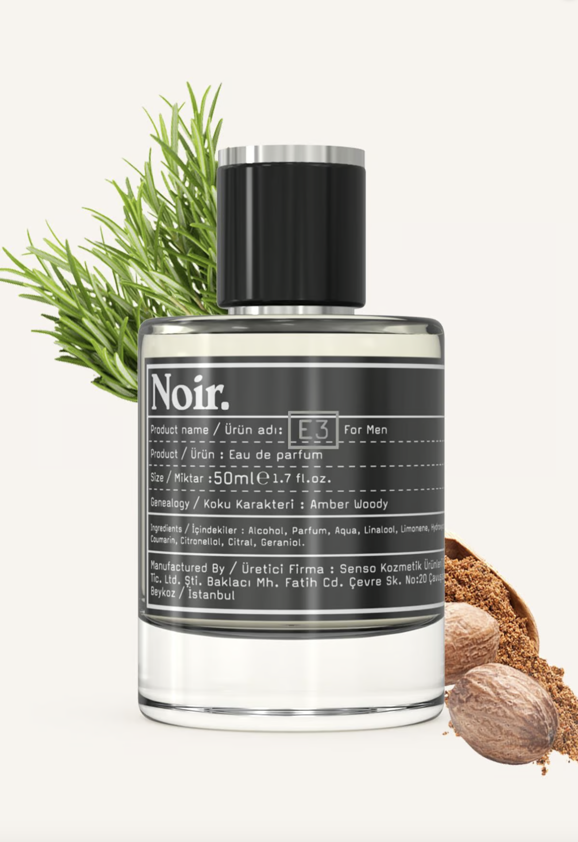 NOIR PARFUME 50ml FOR MEN - E3 BOXED nu bestellen?