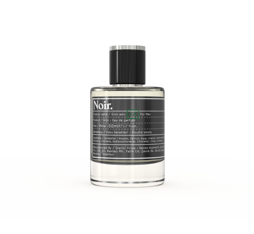 PARFUME 50ml FOR MEN - E4