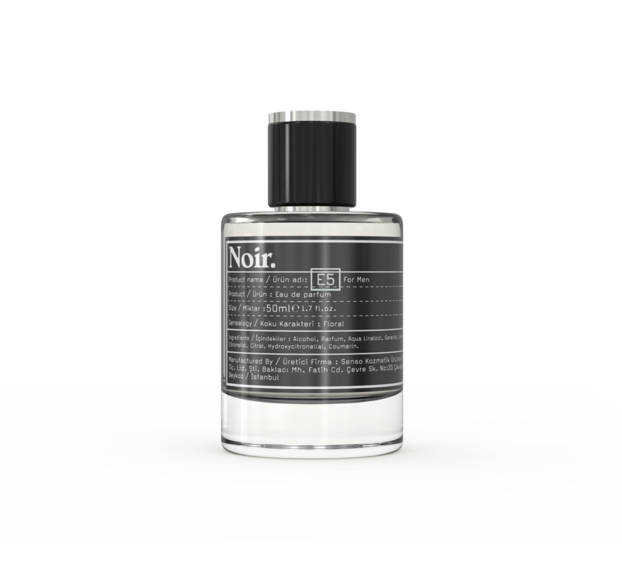 PARFUME 50ml FOR MEN - E5