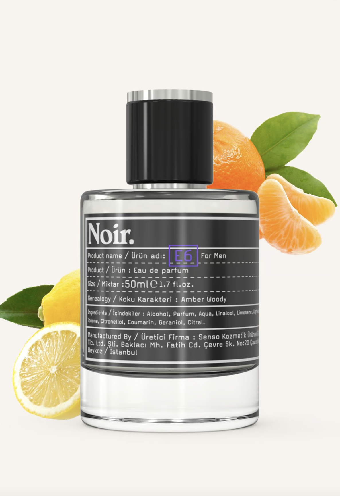 NOIR PARFUME 50ml FOR MEN - E6 BOXED nu bestellen?