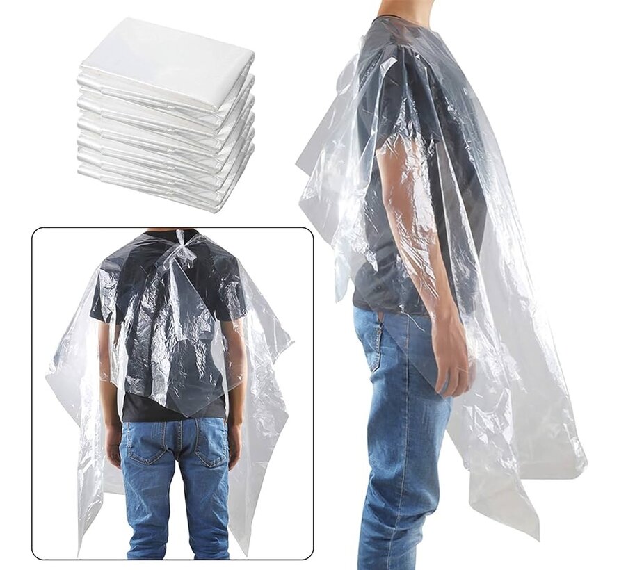 Wegwerp Kapmantels 50 Stuks