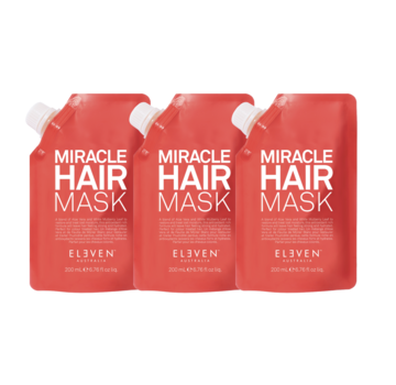 ELEVEN AUSTRALIA  Miracle Hair Mask 200ml - 3 Stuks