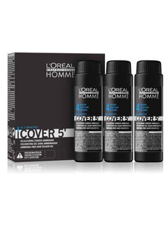 L'Oréal Professionnel Homme cover 5" Doosje 3x50ml - Kleur 4