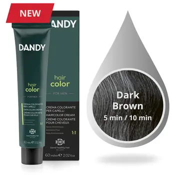 DANDY MAN HAIR COLOR 3 (DONKERBRUIN) - 60ml