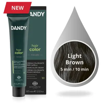 DANDY MAN HAIR COLOR 5 (LICHT BRUIN) - 60ml