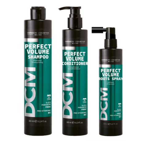 DCM Perfect Volume Shampoo/Conditioner/Roots Spray ACTIE SET!