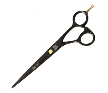 Dark Stag Black and Gold Barber Scissors Maat 7.0