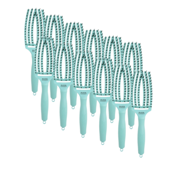 Olivia Garden Finger Brush MINT Combo - Medium   - 12 STUKS