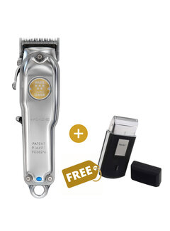 Wahl Senior Cordless Metal Limited Tondeuse + Free Travel Shaver